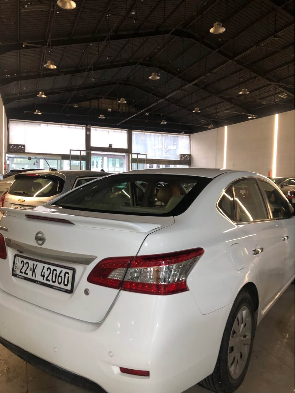 نيسان سينترا ٢٠١٩ خليجى سپى بةفرى چوار بارچةى سبوغة ٣پارچةى پشتى سبوغة  بةنيوةى دوسةو نيوةى شانى   كةميك ناوسندوق سبوغة بةدةنةى گوراوة ٣شوين ساردةكوتة رةقمى نويية سةنةوى  ٢٠٢٨ گيرمةكينة سةرو بنى بةشةرت ٩٧ $  
*********** أربيل, العراق
