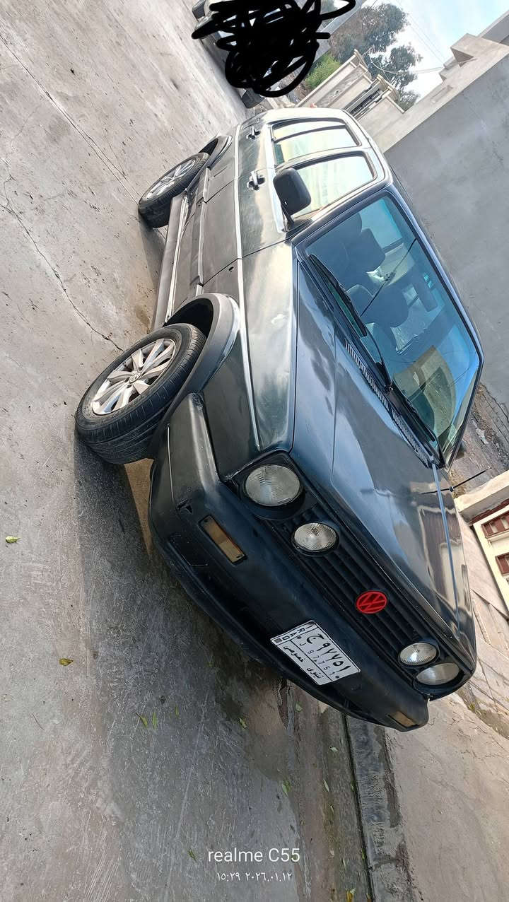 كولف موديل 1991 للبيع رقم الماني سنويا عضم كوبون ماستر طخم جديد طخم تاير جديد كير ومكينه شرط وايرمنية كلها شغالا سعر 28 وبيها مجال ***********
