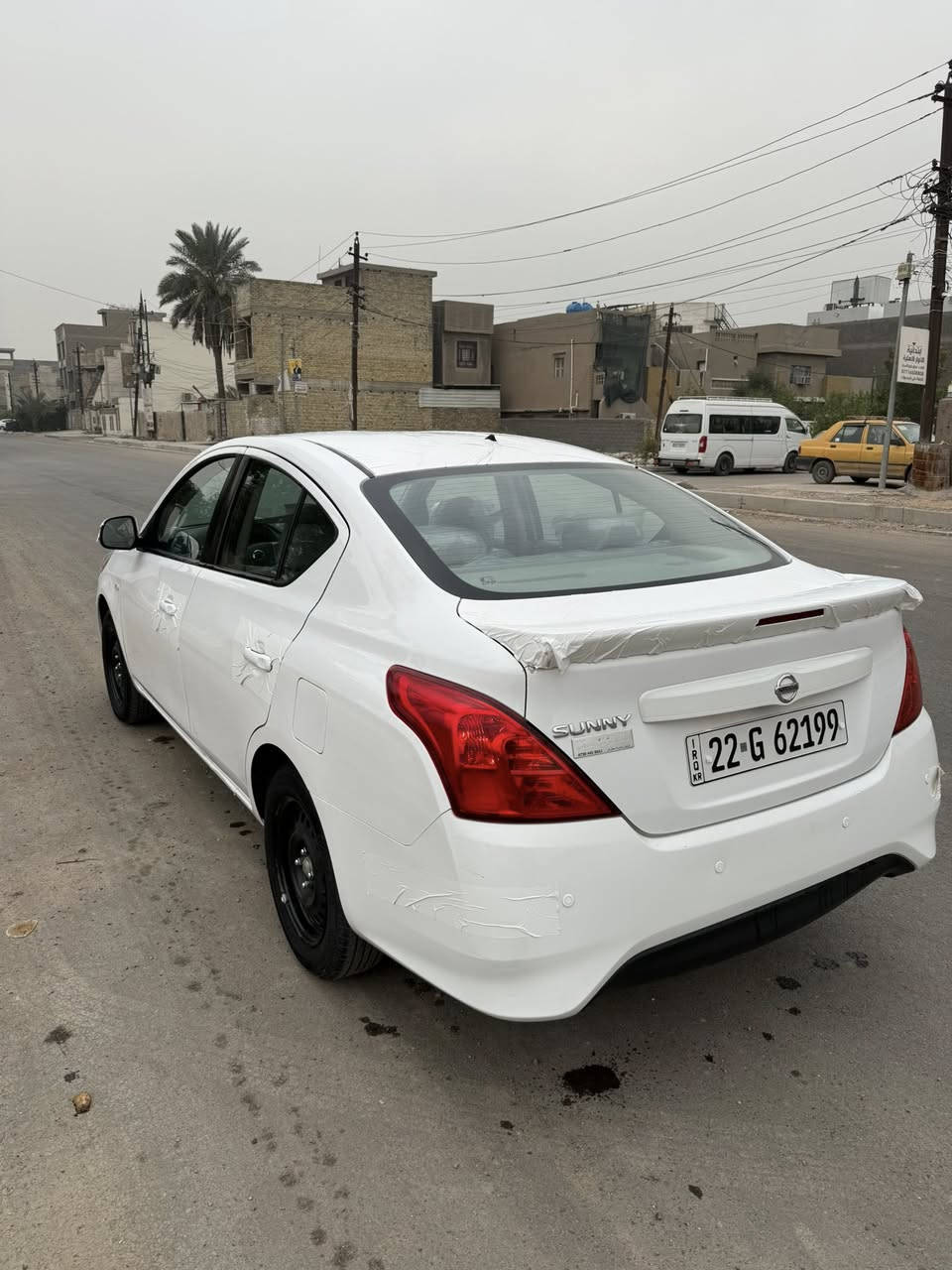 نيسان سني هندي موديل ٢٠٢١ ماشيه ٧٠ الف مكفوله كفاله عامه اي نقص مابيه عله وضع الشركه بسمي السياره مكاني بغداد الامين الثانيه ***********
