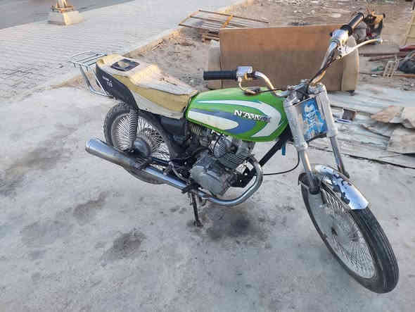 السلام عليكم للبيع  دراجه نامه موديل ٢٠ اوراق اصولي اوراقها تعبانه السعر ٣٥٠بيع سريع مكان الكوت الكريميه***********
