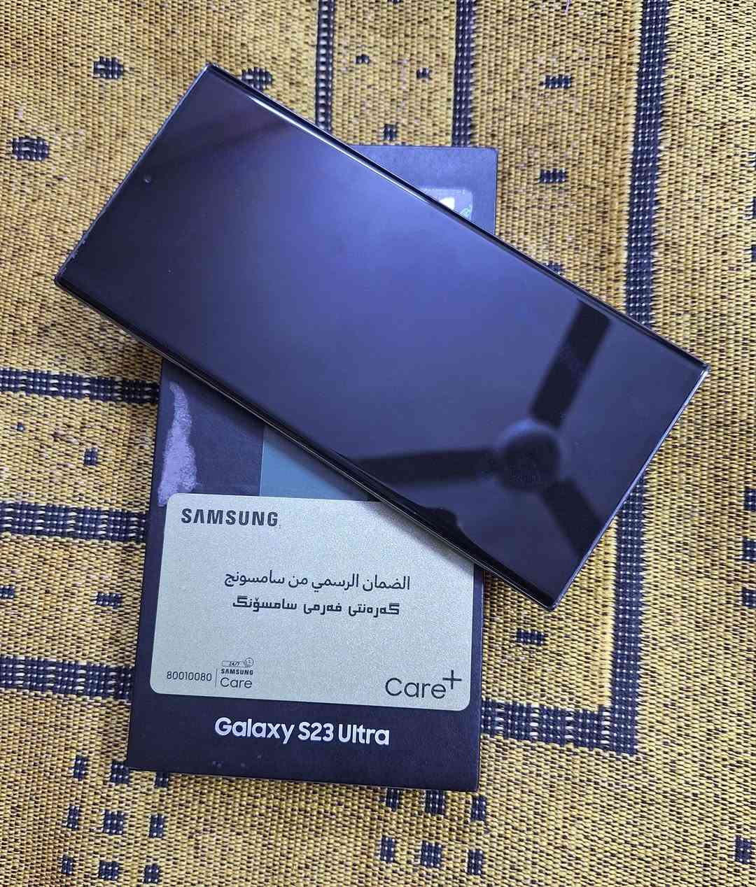 جهاز S23 الترا ذاكرة 512 جهاز نظيف لون زيتوني شرق اوسط دبل خط وكالة ضمان شاشة وغراضه كاملة للبيع والسعر(850) وبي مجال الشراي يراسلني خاص والمكان بابل


**إذا كنت صاحب هذا الإعلان وتريد حذفه لأي سبب، رجاءا أرسل رسالة إلى الدعم الفني**