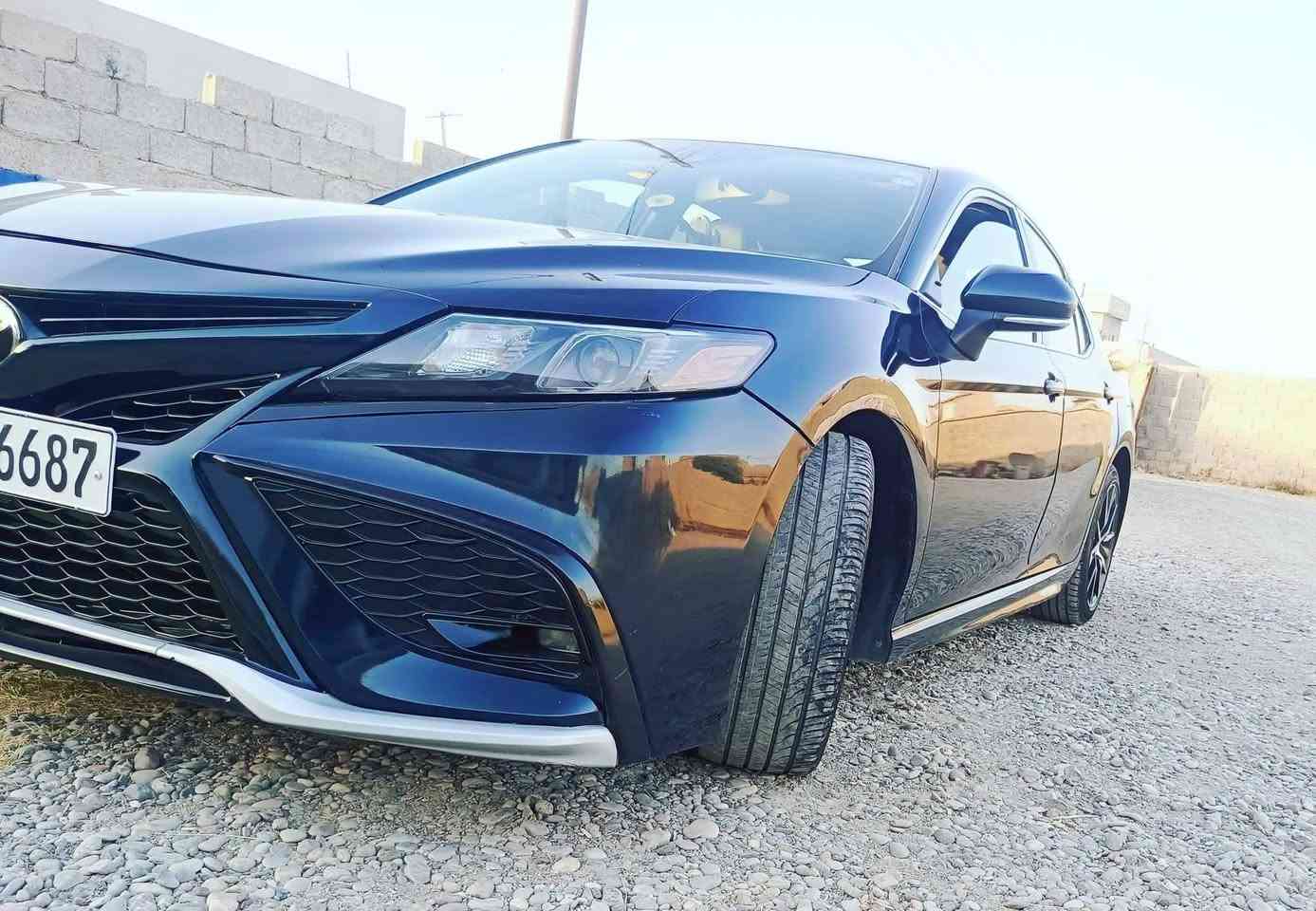 من رحصت الادمن
كامري 2021 S e بلص سعر
 للبيع 188ومراوس بلقناعة
تعديل شبر ع البارد جاملغ خلفي جهة السكن
صور الحادث بلمنشور بدون ايرباك ماكو حيج حادث بهيج سعر رقم اربيل 
شفتات ستيرن رادار امامي رادار خلفي رادارجانبي كشن جلد تشغيل بصمه كشن السائق كهربائي كامرة دوارة سبير مانازل 
العداد 80000 mils قابل للزيادة
مكان سيارة كركوك قضاءالحويجة 
***********
***********
