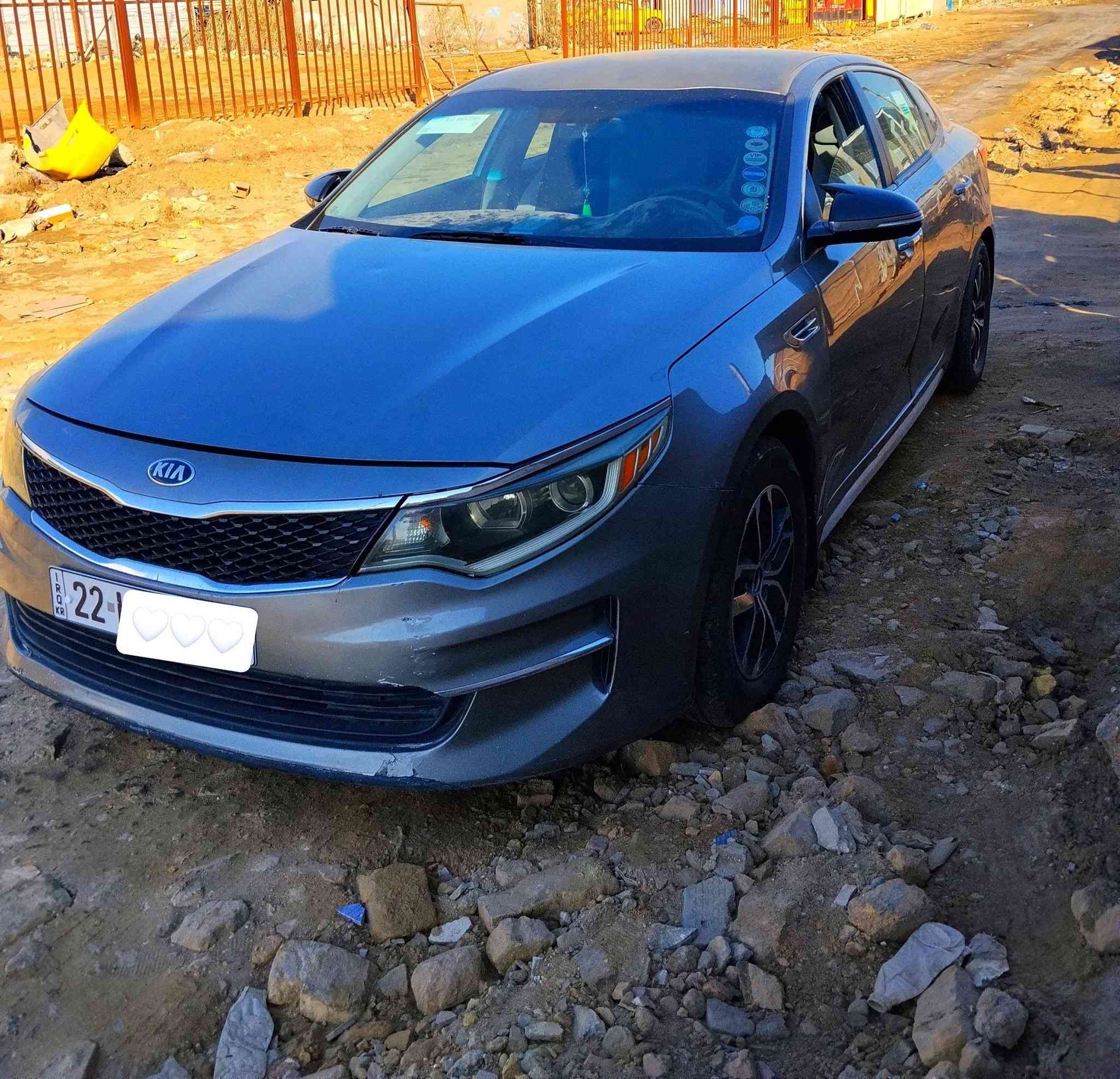 سلام عليكم اوبتيما للبيع 2018 محرك 2400 سيارة جديدة جاهزة من كلشي كير محرك حداديه تخم تاير تبريد ما نقصها برغي
 بيها الباب مال السايق بي صبغ 
بسمي رقم انكليزي اربيل شراي تعال خاص او اتصل *********** ديوانيه 👍👋
