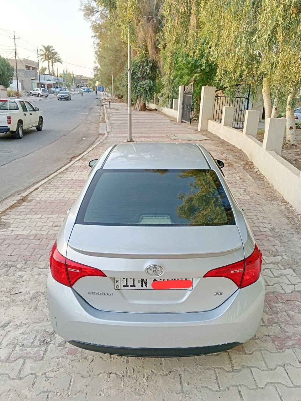 السلام عليكم
كورلا موديل 18 Se أمريكي رقم بغداد 

بأسمي سنوية لغاية ٢٠٣٠ 

مواصفات Se حجر رادار شفتات ستيرن
اشاير بالمري كير محرك شرط الكفالة 

مكان السيارة ديالى _ المقدادية 
السعر  خاص ***********
