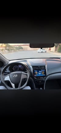 اكسنت موديل ١٧  وارد امريكي صبغ باب عكس سايق وجاملخ  رقم اربيل سيارة ب...