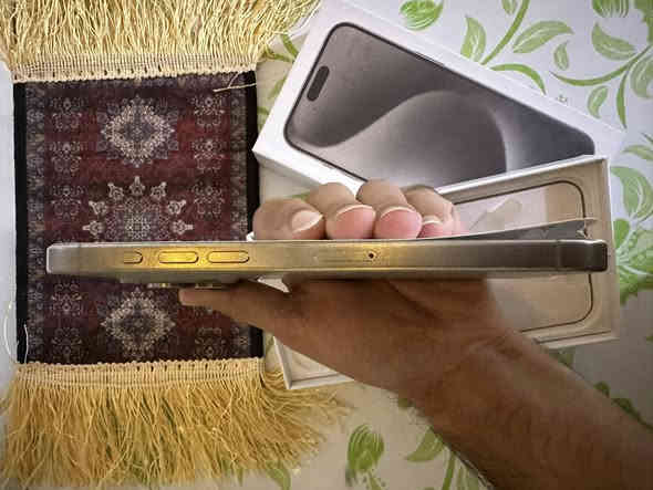 Iphone 15 pro max
256
B.100 مشحون فقط 46 مره
مكفول وتر شرط الفحص بعده جديد بس ممستخدمية
السعر 1325 مجال بسيط
للأستفسار :
***********
ناصرية مركز
