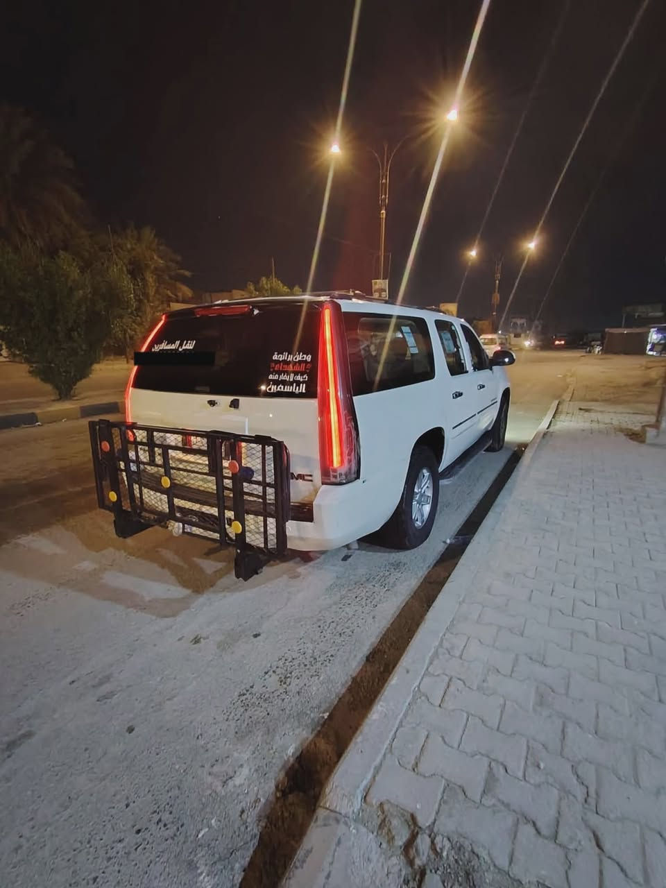 سلام عليكم 
للبيع جمسي يوكن XL 2007
ضررها جاملغ خلفي جهة العبري 
كير محرك اكسل كفالة 
فول مواصفات
فتحة سقف
كشنات كهرباء
تحكم مقود
سيارة جاهزة للشغل رقم بغداد الماني اجرة تريد وكالة تريد مداور مكان السيارة ديوانية استفسار اكثر ***********
