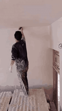 خلفتين جص وبورك لبخ سقل واجهات تصفير ***********مكان جسر ديالى لجديد
