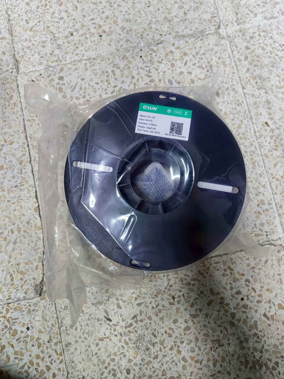 للبيع فلمنت eSUN PLA-LW لون أبيض (Lightweight) مخصص لطباعة الطائرات المسيرة والطائرات RC.
للبيع فلمنت eSUN PLA-LW لون أبيض (Lightweight) مخصص لطباعة الطائرات المسيرة والطائرات RC
تم استخدام حوالي 20 غرام فقط، وتم فتحه قبل يومين، حالته ممتازة ومحفوظ مع كيس مانع للرطوبة.
سبب البيع: عدم الحاجة إليه.
السعر: 30,000 دينار 
.


**إذا كنت صاحب هذا الإعلان وتريد حذفه لأي سبب، رجاءا أرسل رسالة إلى الدعم الفني**