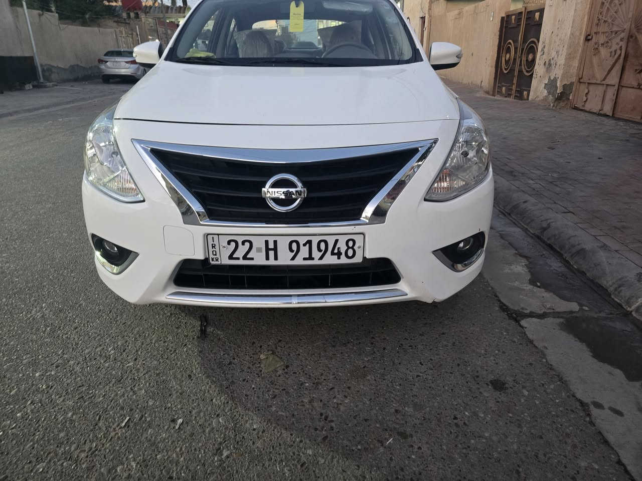 سلام عليكم
نيسان صني للبيع 
موديل ٢٥
كفاله عامه 
ماشيه ٤٣
مكاني كربلاء 
رقم أربيل 
***********
