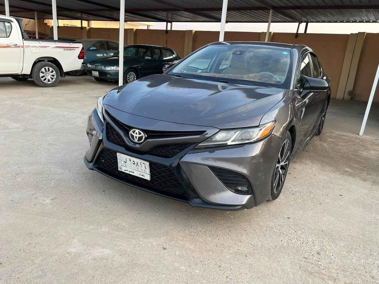 سلام عليكم
كامري للبيع
موديل 2019
كير ومحرك شرط 
تواير وصدر جدد
السعر 170 وبيها مجال للطيبين 
الرقم ***********
