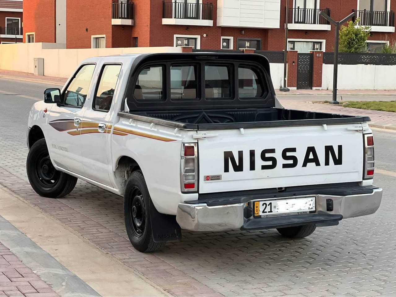 ٦ ساڵە لای خۆمانە
پیکاپ نیسان ٢٠٠٩ یابانی 
سەنەوی بەناو خۆمانەوەیە هەتا ١١ ی ٢٠٢٧ تازەیە
بەشەرتی وەکالە وتەحویل
ناو سور ٤ جام کارەبا
شاشە و بلوتوز دەبڵ گێج
سۆنەرم داناوە
غەرامەو تەبریت و تایە و شانصی و گیر و مەکینە و ئەکسل بەشەرت
واتس ئەپ *********** كالار, السليمانية

