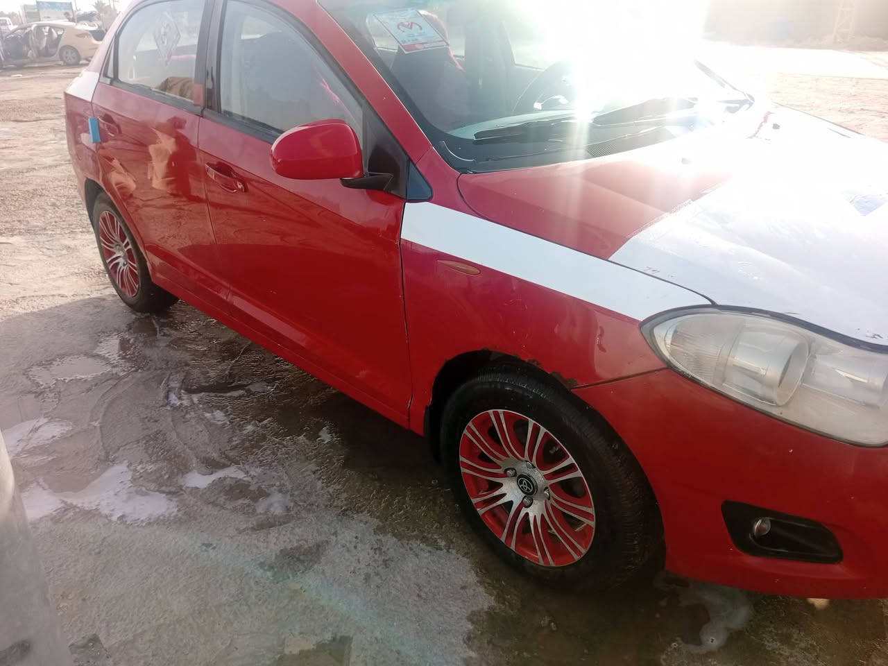 سلام عليكم من رخصت الدمن شيري فلوين 2013 جاهزه من كولشي وحلوه تخم تأير ويل كب مكينه وكير تبريد شاشه يعني كبل وين ماعجبك اترايهالسعر 30 ودلون ارخص سياره
***********
