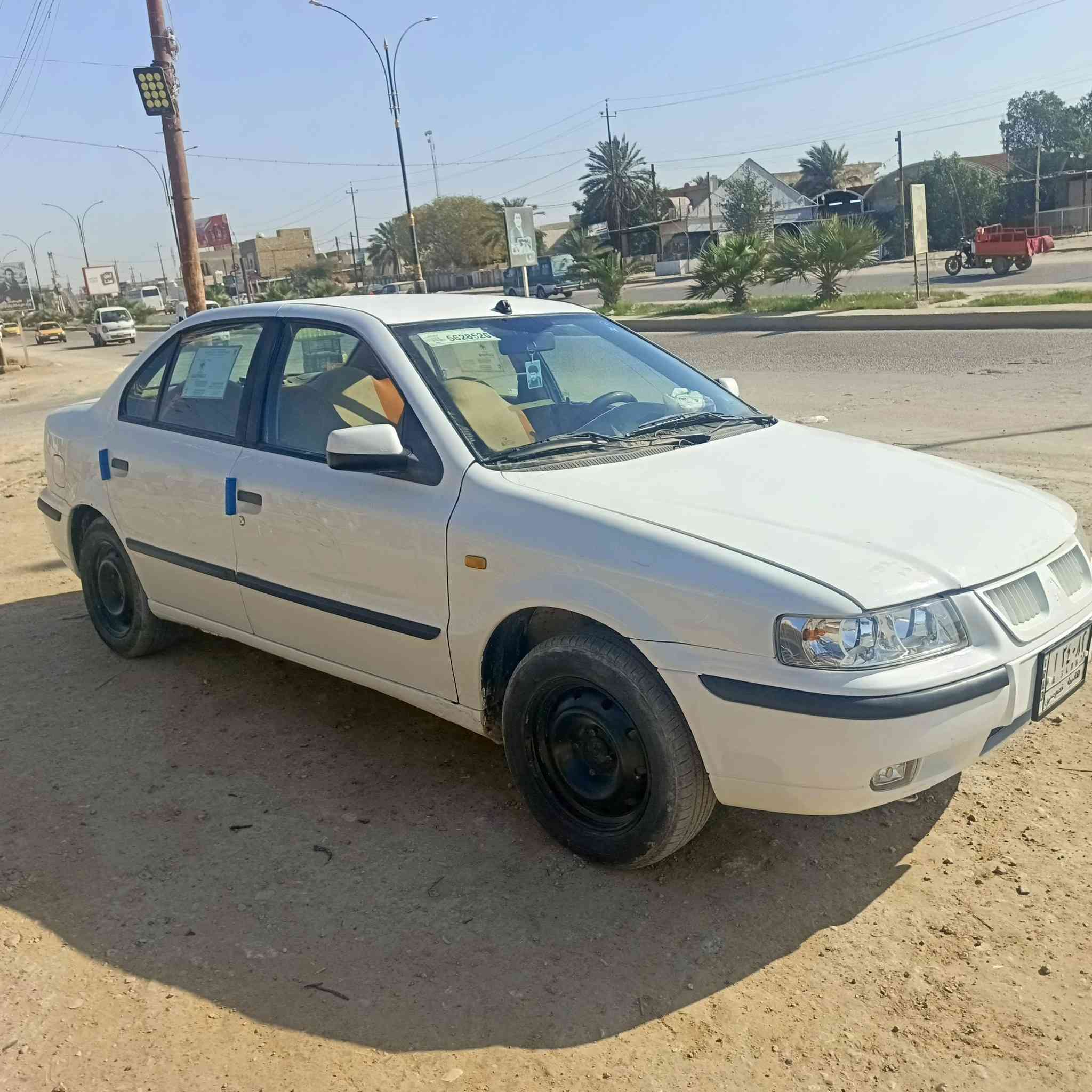 سلام عليكم
سمند موديل 2014 للبيع سياره نضيفه مابيه اي نواقص السياره جاهزه من كلشي *********** الدوانيه
