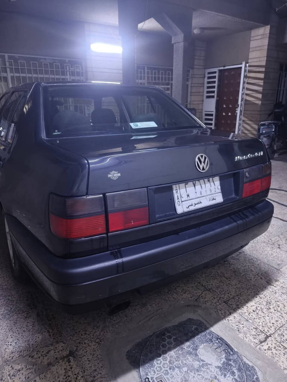 سلام عليكم ورحمة الله وبركاته
سياره كولڤ فينتو موديل 95 
حجم المحرك 2000 كير اوتو 
الرقم خصوصي بغداد باسمي
تحويل ثاني يوم 
سعرها ٤٥ ورقة 
العنوان بغداد 
الرقم ***********
