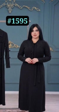 فستان كريشه • ٦ ألوان • مقاس XL