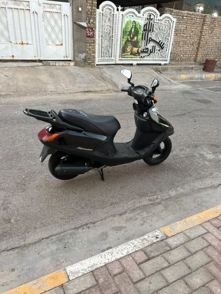 دراجه سبيسي  ياباني جاهزه كل نقص ما مبيه قفل صندوق شغال قفل ستيرن  ما بيه كل نقص مكينه خرسه ناعمه فول سلف هندر شغالات الهاتف *********** المكان كوت الزهراء
