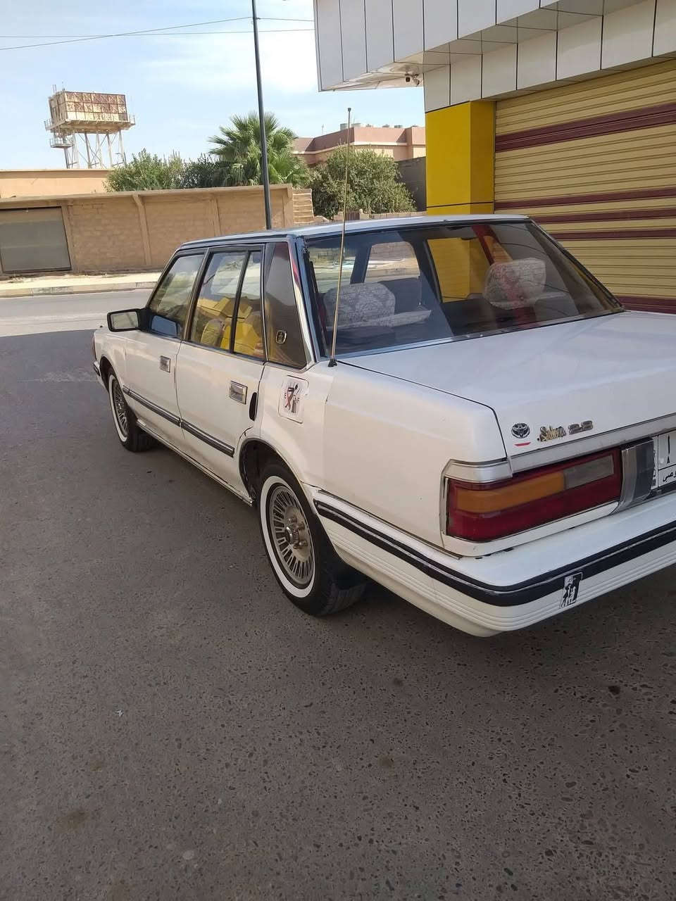 السلام عليكم سوبر موديل (1985) للبيع محرك كير ففتي شرط رقم ألماني صلاح الدين سنويه ل(27) صدر تايرات جدد السعر(50)(رقم الهاتف)( ***********)
