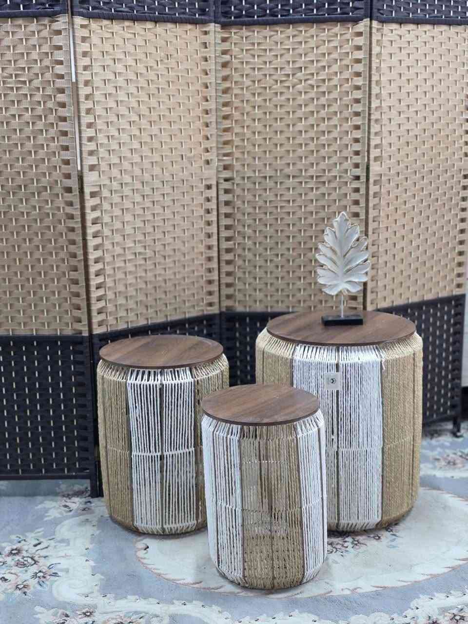 ✨ طبلات بوهيمي ثلاثي بتصميم عصري وأنيق ✨
🔥 أضيفي لمسة دفء وجمال
💰 السيت (3 قطع)  90الف  🔥

🚚 التوصيل مجاني لكل العراق 🇮🇶
✔️ بغداد
✔️ جميع المحافظات

#شركه2G#أثاث_منزلي 
#اثاث_بغداد #تصميم_داخلي #غرفة_معيشة
#بيتك_أحلى #أثاث_راقي


**إذا كنت صاحب هذا الإعلان وتريد حذفه لأي سبب، رجاءا أرسل رسالة إلى الدعم الفني**
