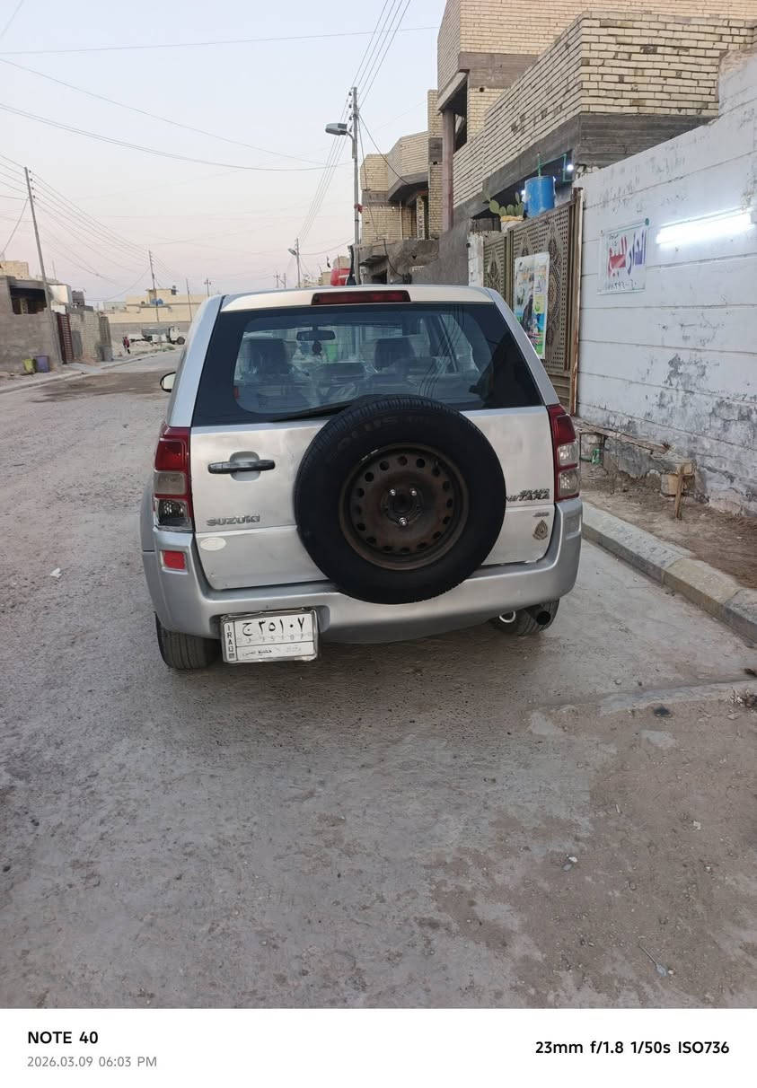 سازوكي موديل ٢٠٠٦ سياره بيه محرك كورلاه ١٨٠٠ محرك جديد كير جديد تخم تاير السعر ٦٠ العنوان بغداد حي النصر ***********
