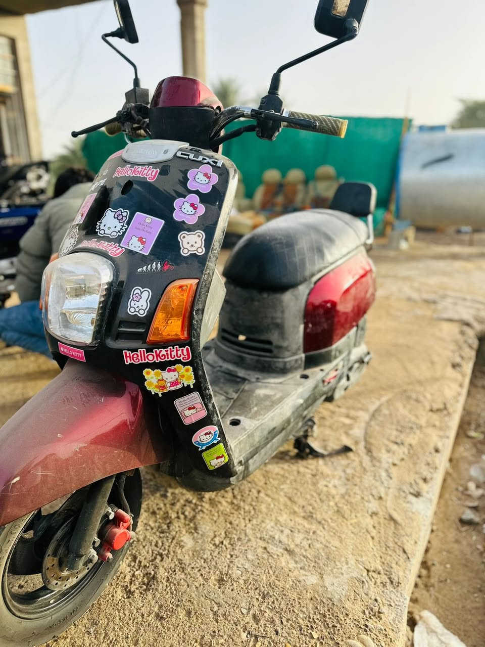 سلام عليكم بوليس كابريتر 2008 💖

مكينه خرسه مكفوله من كلشي دراجه بلاديه 

سعرها 450 وبيها مجال 

مكاني بعقوبه شراي تصل ***********
