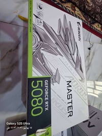 كارت شاشه: GIGABYTE AORUS GeForce RTX™ 5080 MASTER ICE 16GB جديد نيو م...