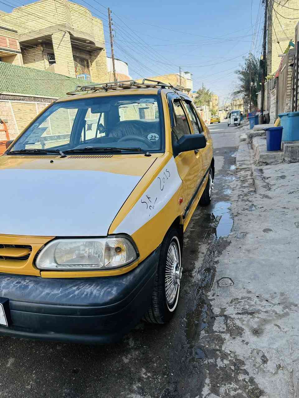 سلام عليكم سايبا 2015 هيئه وغرامات مصفره باسمي تحويل ثاني يوم كير ومكينه مكفولات السياره شاهد الله نقصه بس افريز مال تبريد منضومه كله جديده بس الفريز نقصه السعر 35 مكاني الشعب ***********
