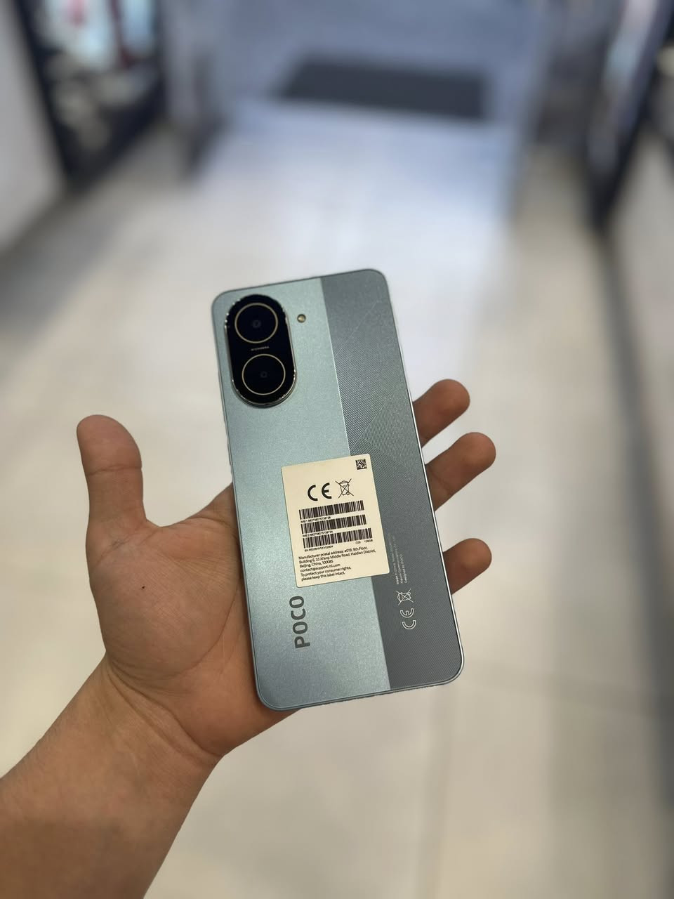 سلام عليكم
مبايل بوكو c71 
ذاكره 128
بطاريه 5200
المبايل جديد ممستخدم 
السعر 139 الف مع توصيل مجاني داخل منطقه الشعب والمناطق المجاوره
***********
