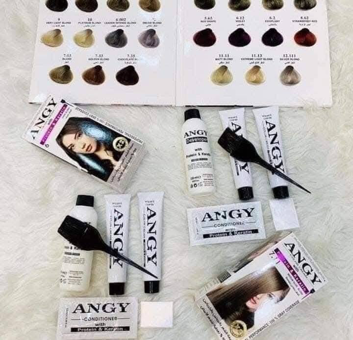 صبغ شعر انجي ايطالي الصنع 
يحتوي على بروتين والكرياتين معاً
يحتوي على مادة مسرحة ويعطي نعومة
تغطية كاملة للشعر الابيض وخالي من مادة. الامونيا
صبغة ثلاثية متقدمة..


**إذا كنت صاحب هذا الإعلان وتريد حذفه لأي سبب، رجاءا أرسل رسالة إلى الدعم الفني**