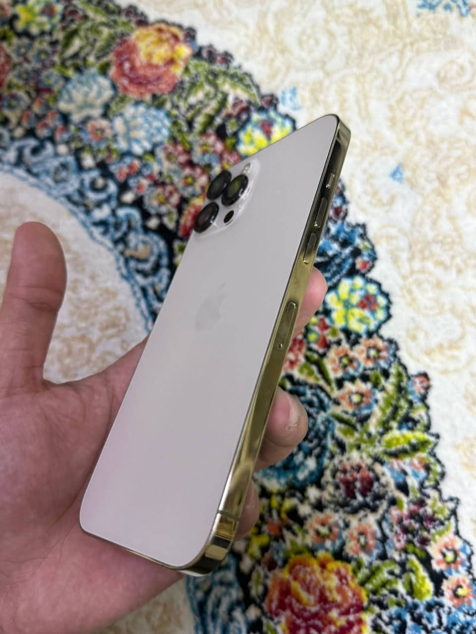 السلام عليكم
ايفون 12 برو ماكس للبيع
جهاز نظيف لون ذهبي ذاكرة 512
بطاريه خدمه امبدل شاشه اولد ما بي اي مشكله مكفول من كلشي اي عطل ما بي السعر 425
بغداد الحسينيه
***********
