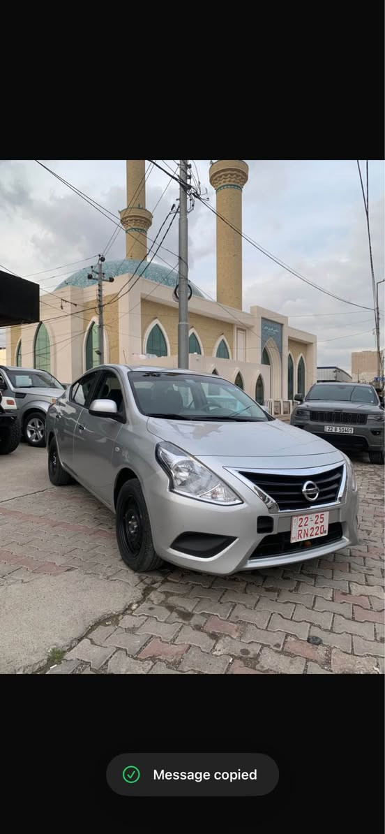 نیسان سەنی 
م / 2024 مستعمل دبی 
ڕۆیشتن / ٥٠ هەزار کم 
ژمارە کاتی ۳۰ ڕۆژ ماوە
بێ سبوغ ، جەمپێکی پشتی 
هەیە ، کەمەک ناو سندوق 
نیو چاملغی پشتی تەعدیلە 

نرخ  ١٠٧مجال
*********** واتسب أربيل, العراق
