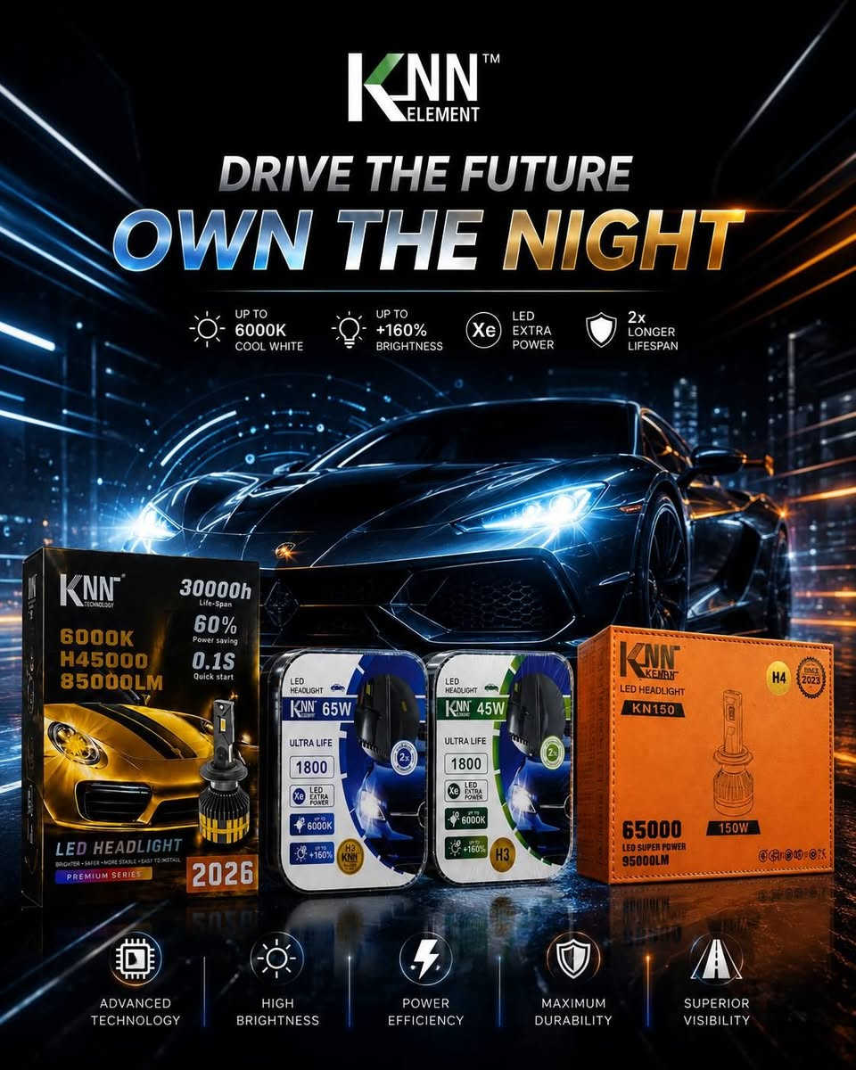 🔥 جاهز تسيطر على الطريق وتملك الليل مع تكنولوجيا KNN الحديثة!
دلوقتي أقوى تشكيلة LED Headlight بأداء رياضي وإضاءة جبارة تناسب كل عشاق الفخامة والقوة 🚘💡
✅ إضاءة فائقة الوضوح 6000K
✅ قوة تحمل وعمر افتراضي طويل
✅ تشغيل سريع وثبات عالي
✅ توفير في استهلاك الكهرباء
✅ تصميم عصري يناسب السيارات الحديثة والرياضية
سواء عاوز شكل فاخر أو رؤية أقوى بالليل…
KNN هتديك الأداء اللي يفرق 🔥
📍متوفر الآن بأفضل الأسعار والعروض
📞 للحجز والاستفسار: 01121215575
📍أول فيصل 
#KNN
#LED_Headlight
#كشافات_ليد
#ليد_سيارات
#كماليات_سيارات
#تعديل_سيارات
#سيارات
#إضاءة_سيارات
#عدسات
#فوانيس_سيارات
#عشاق_السيارات


**إذا كنت صاحب هذا الإعلان وتريد حذفه لأي سبب، رجاءا أرسل رسالة إلى الدعم الفني**