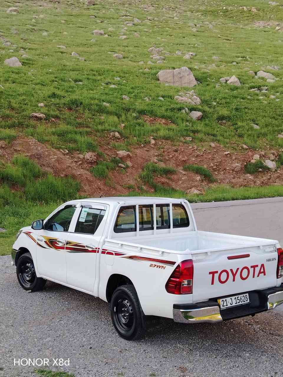 toyota hilux 2022
سحودی شەریکەی جیهان 
پارچەڕەشە لەسەر ساغی 
گێڕ مەکینە ئەکسل بەشەت بوڕغوی لێ بانەدراوە
بۆدی بیلادە
دەبڵ کوشنە
تەنها  64000ڕۆشتوە
بۆنی شەریکەی لێدێ 
نرخ212$مەجال
ژ.***********
