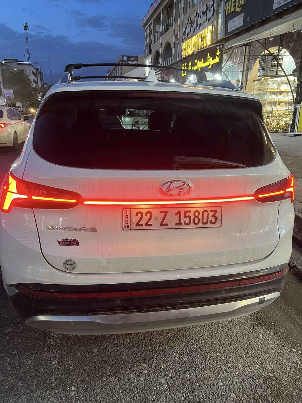 هيونداي سنتافي 2023
قطعه صبغه جاملغ خلفي بدون ايرباك 
فول موصفات سقف پانوراما 
وكشنات جلد 
شاشه الكتروني 
سياره مبينه ع صوره 
رقم اربيل 
سنوي باسمي 
ثاني يوم احول 
***********
