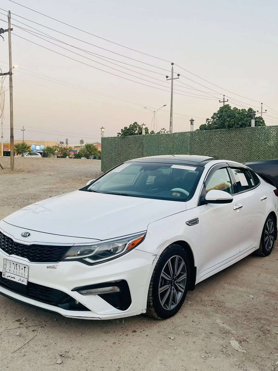 سلام عليكم
اوبتيما 2020 EX فول للاخير 
1600 Turbo
ماشية 73 
سيارة جديدة وجاهزه تخم تاير حدادية تبريد ثلج 
رقم ذي قار معوقين راعيها ولد محامي حاضر للوكالة 
السيارة بيها سرقه باب باب الصدر وباب الخلفي مصبوغ بدون ايرباك 
ملاحضة السيارة تورباينها تعبان بيها عته بالنمرة الاولى فقط 
 السعر :140 وبيها مجال بسيط 

*********** خط 
*********** واتساب
