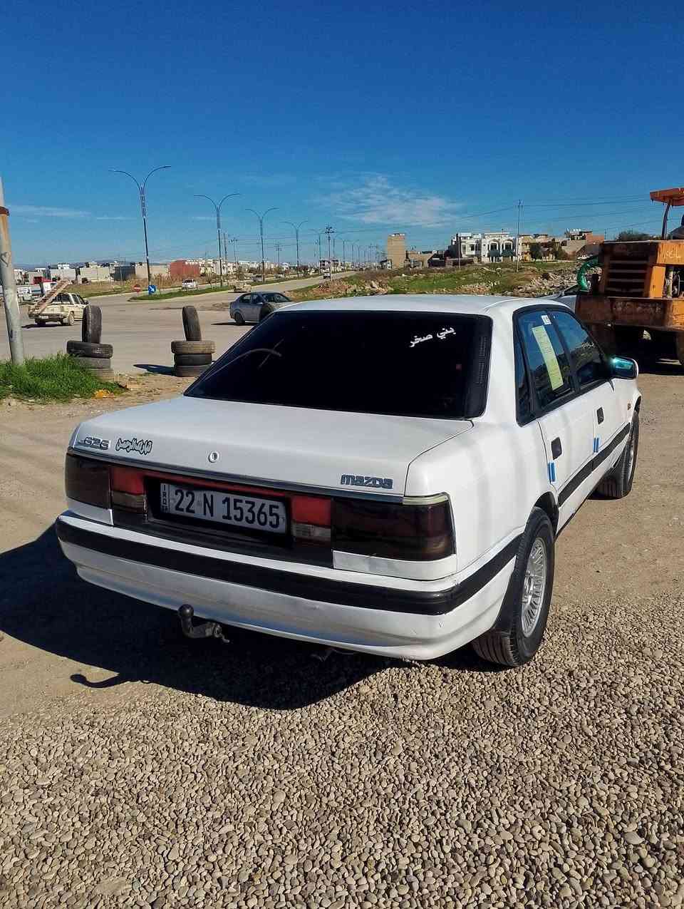 سلام عليكم اخواني مازدا صالون موديل 91 محرك 8 بخ المرغوب تبريد بدون ضربه عام بخ  تكسي مرجعينه خصوصي لون بلادي ابيض رقم  سنوي هزه جديد لغايه 2031 تحويل بشرط گير محرك شرط تخم ويل كب بلادي سياره حيل نضيفه السعر 34 ورقه عنوان قضاء دهوك به رده ره ش رقم الموبايل *********** موجود وتساب وفايبر شراي يخابر

