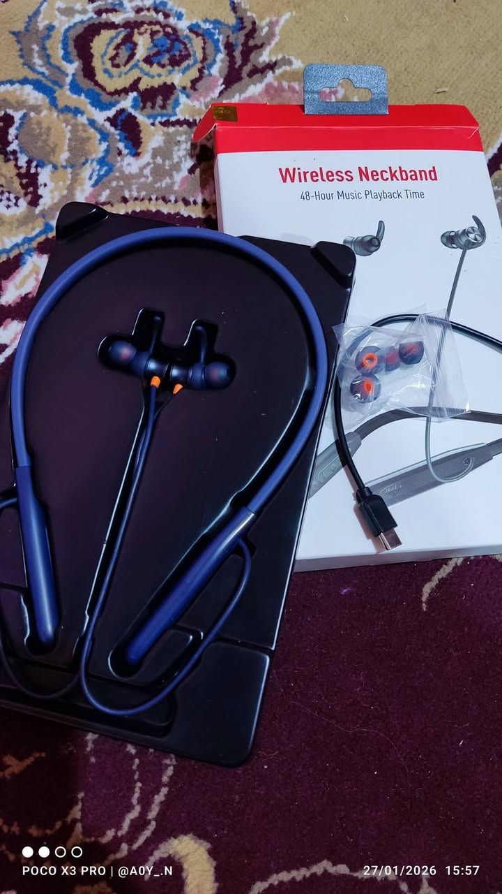 ليزر أخضر طراز 303:
قوي للغاية وقابل لإعادة الشحن.

يصل مداه إلى 6000 متر أو أكثر.

يحتوي على مفتاح للأمان لمنع الأطفال من استخدامه.

يأتي برأس مدمج لتحديد حجم النقطة ورأس خارجي بأشكال متعدد

 سماعات أذن لاسلكية حول الرقبة من itel: 

وقت التشغيل: توفر ما يصل إلى 48 ساعة من تشغيل الموسيقى.

التصميم: تتميز بتصميم مريح وخفيف الوزن.

الاتصال: تستخدم تقنية البلوتوث اللاسلكية.

الميزات الإضافية: مزودة بميكروفون مدمج.

سماعه رقبه اخذته قبل سبوعين ستعملتها مرتين وصوت كلش قوي وبيه 3 درجات صوت رايدها 25 الف نهايتها 

ليزر اخضر قبل سبوع اخذته 10 الاف نهايته 

رقمي ‏‪0782 734 6466‬‏

المكان قضاء المدينه ابو غريب شارع العالي
