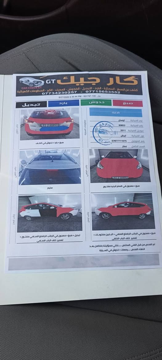 توكسان ٢٠١١ سعرهه ٩٠ ورقه سونارهه بالصور كير مكينه تبريد وضع الشركه سونارهه بالصور بانوراما شاشه شاديلهه للاستفسار ***********
