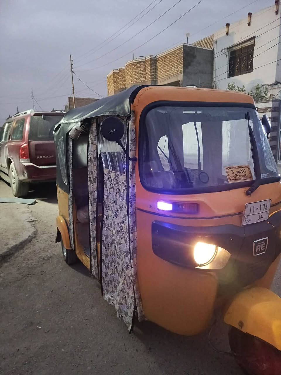 السلام عليكم تكتك باجاج للبيع موديل. 2019 رقم وسنويه ما معمره خير من. الله مال شغل مكينه 20 جديده جاهزه من كلشي. السعر 5 وبيهه مجال. ***********
