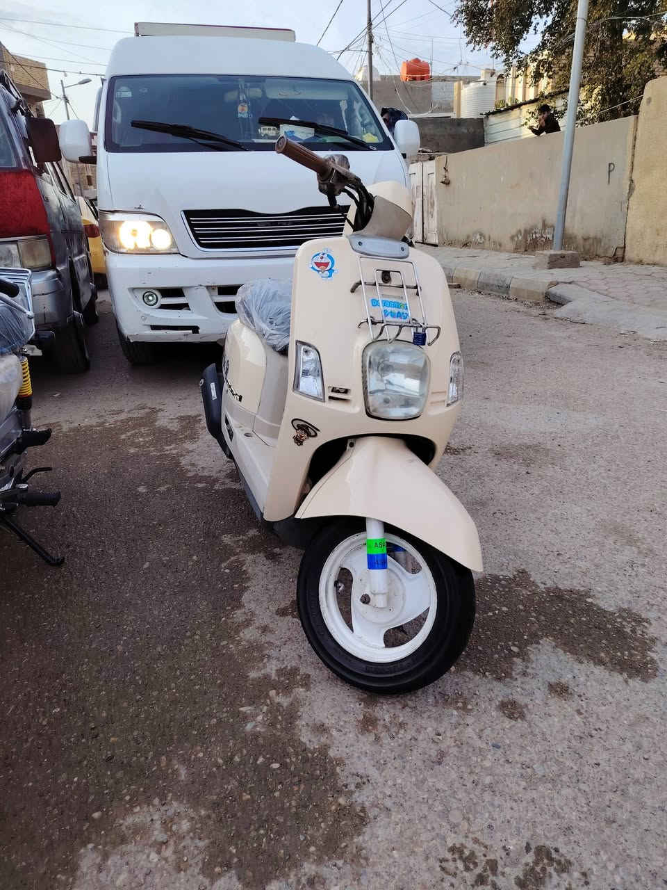 سلام عليكم ماكس بوليس للبيع دراجه نضيفه مكينه ما مفتوحه كهربائيات شغاله ولدراجه شلعه ومعدل 110 دراجه رايده 775 وبيه مجال الاستفسار *********** مكاني كوت
