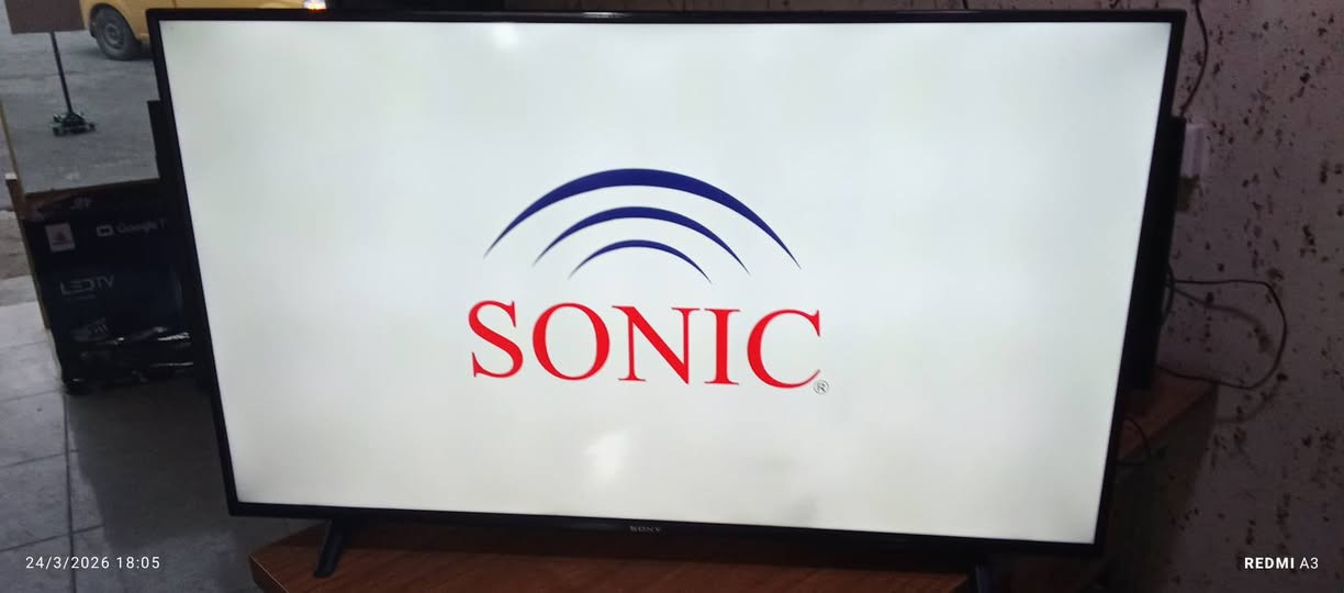 شاشه سونيك اللبيع حجم 50فول انترنيت فوركي4 )***********
