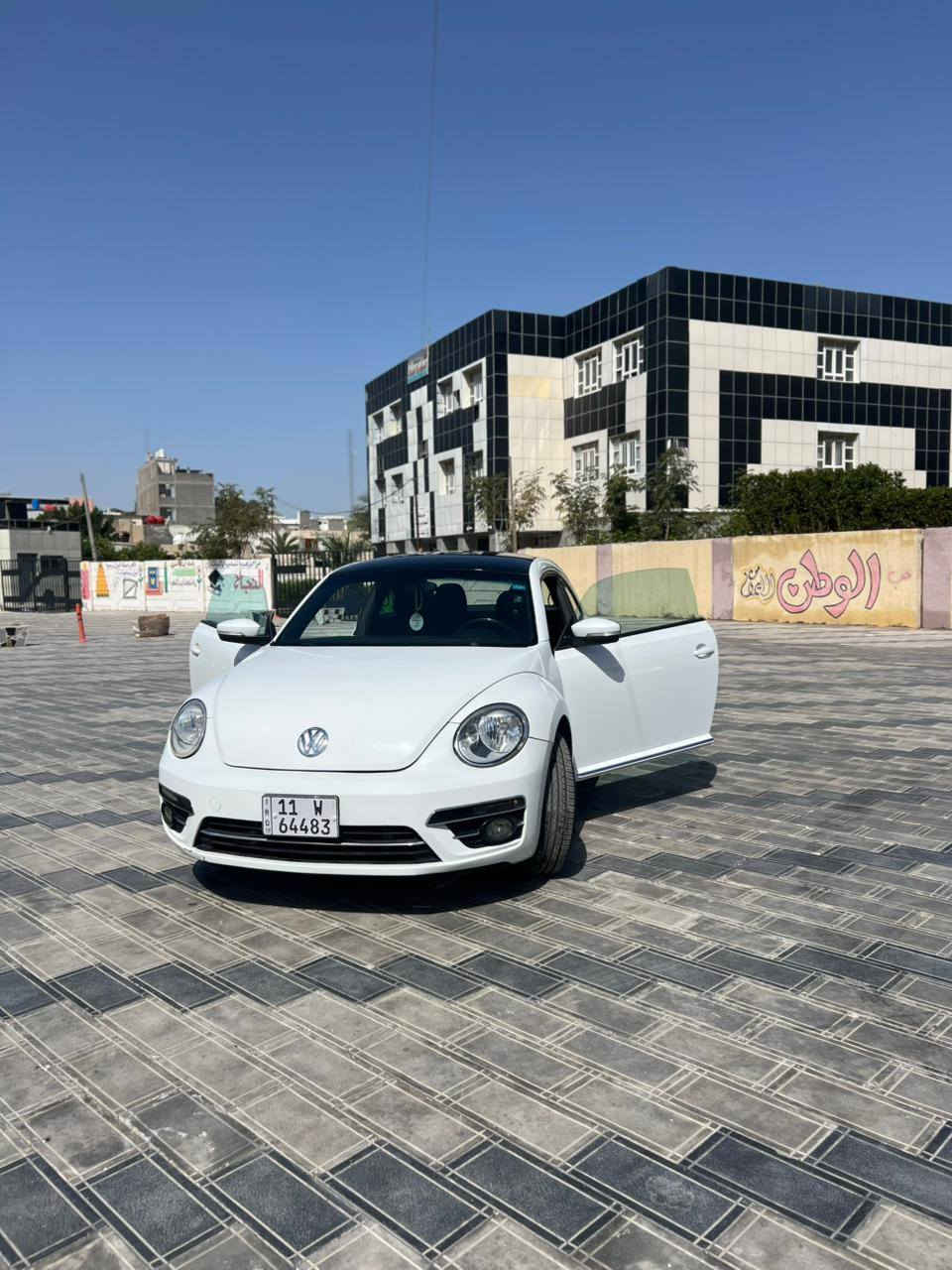 Volkswagen Beetle 2019 2000 Turbo
تخم تاير جديد
اشاير مري
كامره قلاب
محرك كير تبريد فول
حداديه حلوه
سيرفس كامل
السياره حادثه جاملغ وبنيد وبلعراق قطعتين بارد
بيها كم طخه السياره حلوه وخير من الله ترايك وين متريد
 السعر ١١٧$
مكاني بغداد حي الجامعه  ***********
