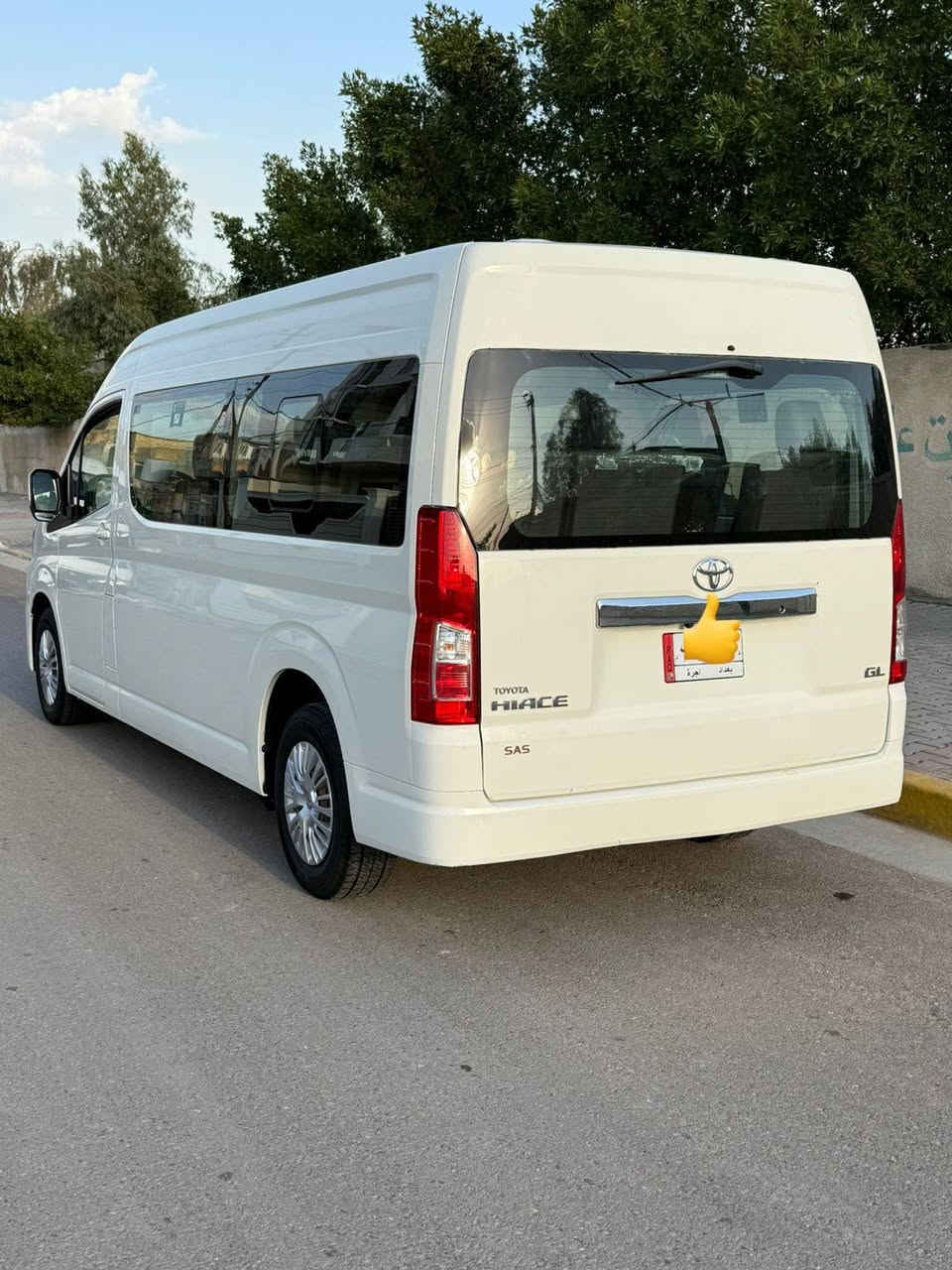 سلام عليكم تويوتا هايس موديل 2022 مكفوله كفاله عامه من كلشي بوضع الشركه ماشيه 39 الف حقيقي شرط الفحص سياره فوول مواصفات كيرر اوتو باب كهرباء سياره جديده وشرط الفحص الاستفسار ع ***********
