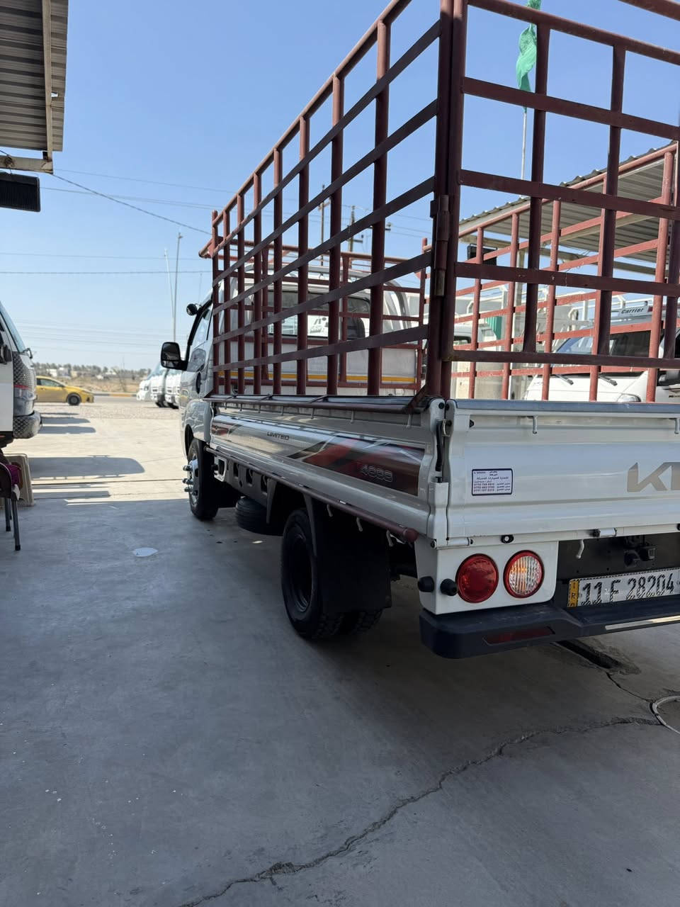 فحل مديل 2025 كفاله عامه من عده شبر بارد غير هاذه مابيه كلشي كفاله عامه محجر بوري +تانكي ستيل دوشمه ارضيا وكشنات ماشي 51 الف كيلو 📍ديالى ناحيه جديده الشط معرض البركه لتجاره السيارات  الاتصال *********** يوجد بيع وشراء ومرواس
