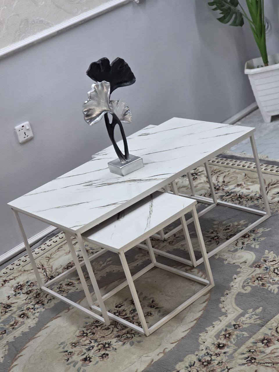 طبلة وسطية + ٢ صغار

📏 قياس الكبيرة:
▪️ العرض: ٥٧ سم
▪️ الطول: ١٠٠ سم

قياس الطبلات الصغيرة 
العرض 40 سم 
الارتفاع 45 سم 

 للحجز ولاستفسار مراسله الصفحه 💫
🚛🚛🚛🚛🚛🚛
تتوفر لدينا خدمة توصيل
 كافه محافظات العراق


**إذا كنت صاحب هذا الإعلان وتريد حذفه لأي سبب، رجاءا أرسل رسالة إلى الدعم الفني**