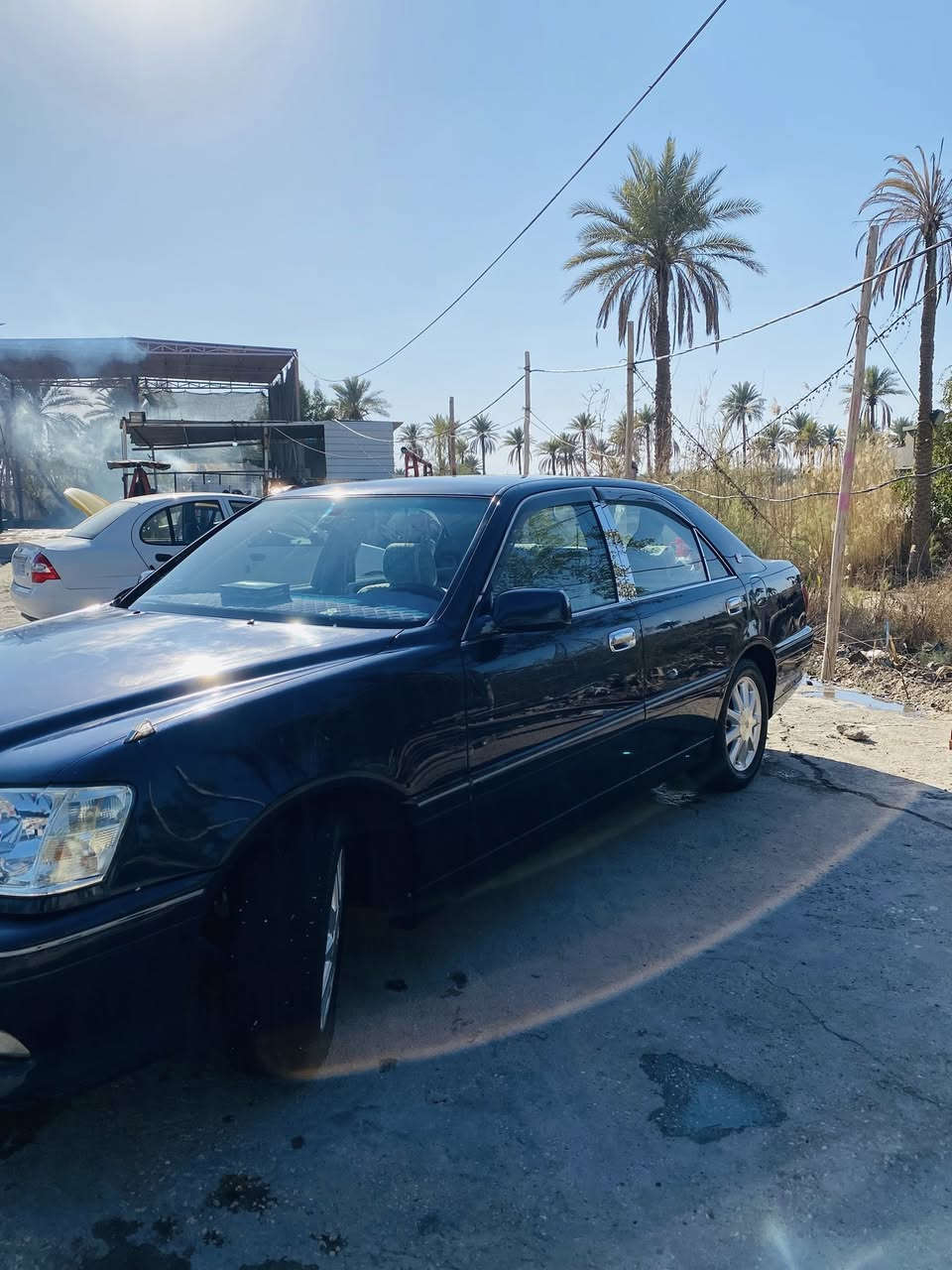 السلام عليكم للبيع ملكه كراون مديل 2003 اصل لون حبري باسمي. رقم بغداد حرف sتبريد  امامي خلفي اربع دكم فول بطن ثلاجه شاصي 75 مكينه ديفور الكبير تحويره نجف السياره ترايها 180 بل حقيقه احله من الصور مداور ثاني يوم شرط وين متريد احولك السعر 160وبيها مجال للطيبين العنوان كربلاء طويريج ***********
