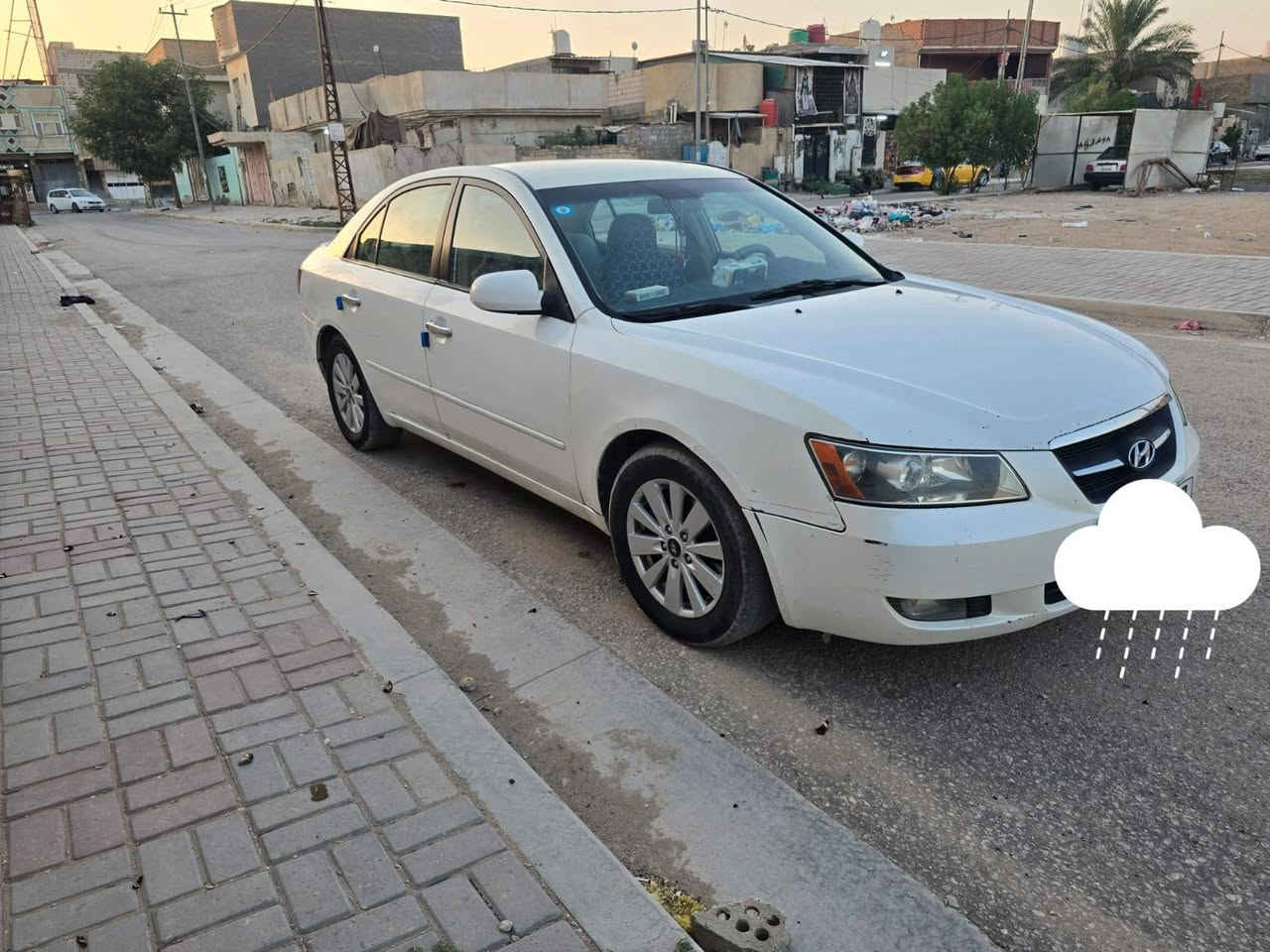 سلام عليكم
سوناتا 2008
بغداد باسمي 
جاهزه وكل نقص مابيه 
مكينه 3300
حادثه جاملغ امامي ضربه قويه مابيه دواخل كفاله وبيه قطع ابيعلك حزام 
مكاني كربلاء سعر 88 
***********
