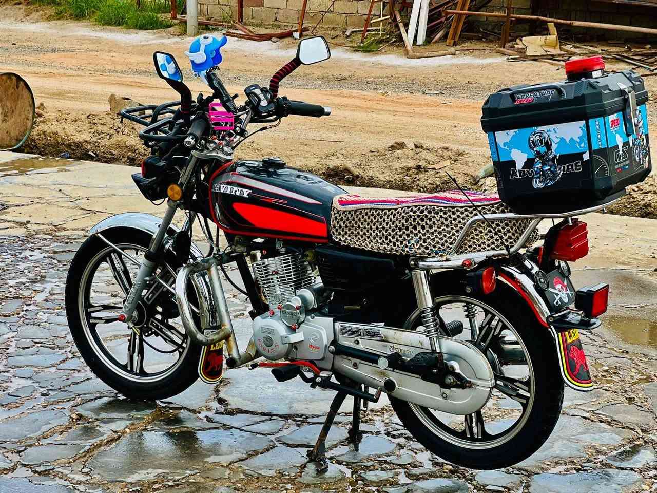 سلام عليكم دراجه ايراني مرقمه تحولي مباشر موديل 21السعر مليون ونص المكان الكرمه دراجه فول كفاله عامه ***********
