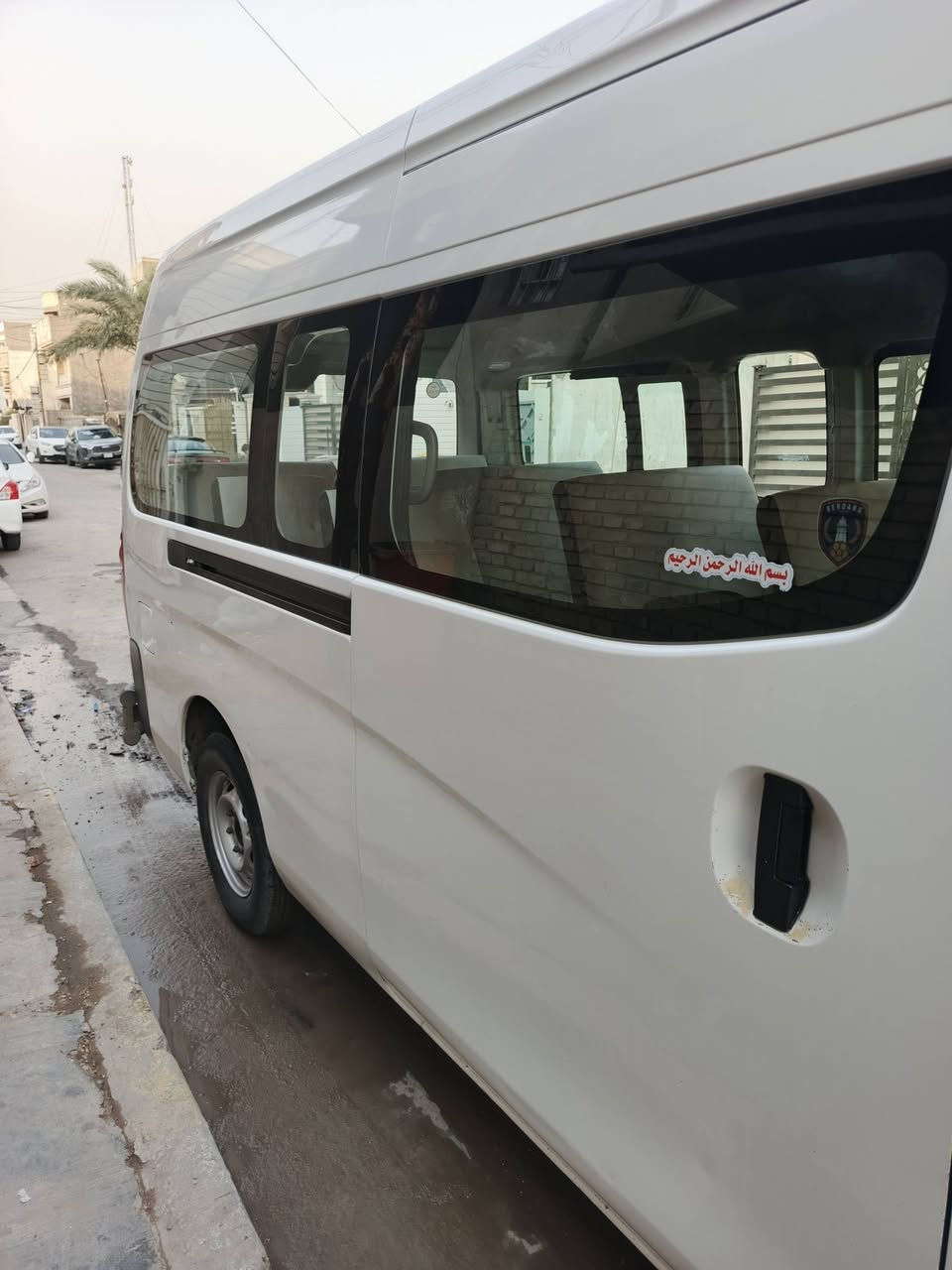 السلام عليكم كيه نيسان يورفان عالي مكفولة كفالة عامة سيارة موديل ١٦ رقم بغداد السعر ٢٣٠  مكاني الدورة للاستفسار الاتصال ***********
***********
