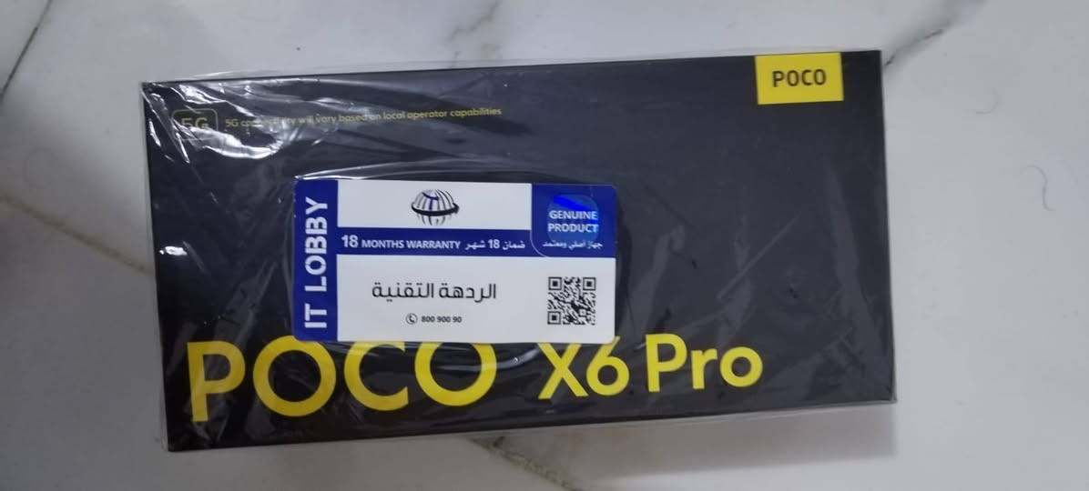 السلام عليكم بوكو x6pro 5Gللبيع ذاكره 512 مستخدم اقل الشهرين بعده بضمان الشركه غراض كامله شاحنه67W بيع او مراوس باحدث منه


**إذا كنت صاحب هذا الإعلان وتريد حذفه لأي سبب، رجاءا أرسل رسالة إلى الدعم الفني**